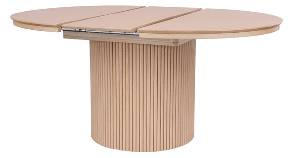 Masă rotundă extensibilă Sorrento (120-160 cm), stejar natural