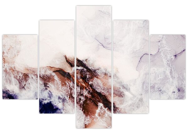 Tablou - Marmură violet N⁰1 (150x105 cm)