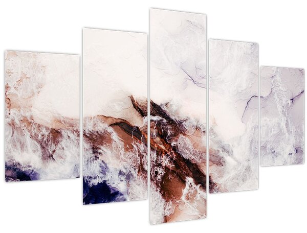 Tablou - Marmură violet N⁰1 (150x105 cm)