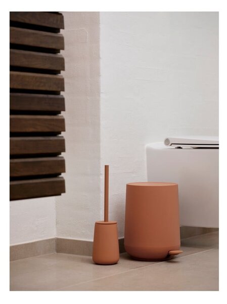 Perie de WC portocalie din gresie ceramică Nova One – Zone