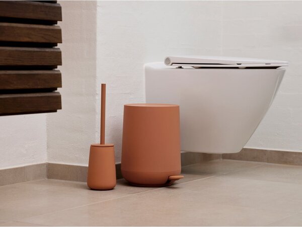 Perie de WC portocalie din gresie ceramică Nova One – Zone
