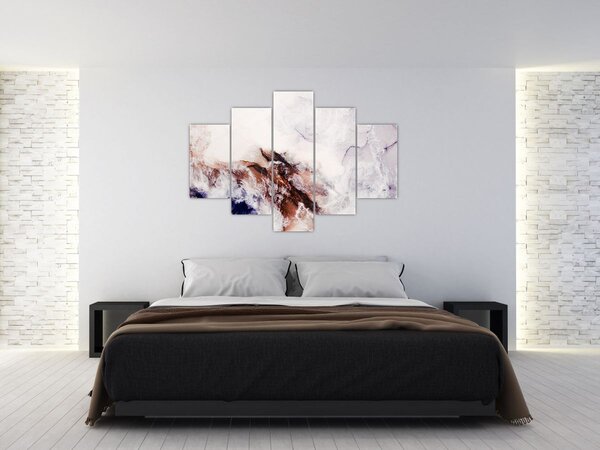 Tablou - Marmură violet N⁰1 (150x105 cm)
