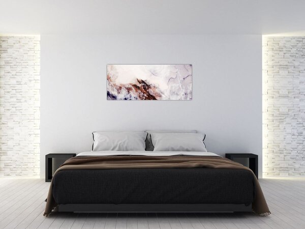 Tablou - Marmură violet N⁰1 (120x50 cm)