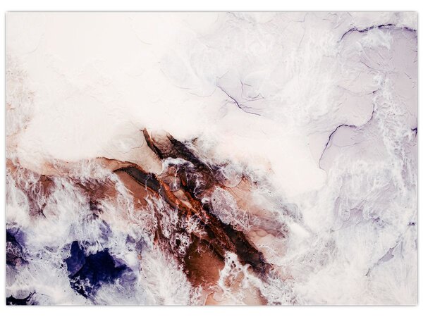 Tablou - Marmură violet N⁰1 (70x50 cm)