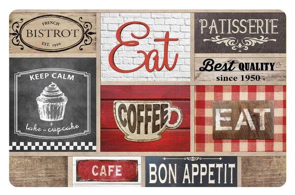 Suport pentru farfurii 28.5x44 cm Coffee shop – douceur d'intérieur