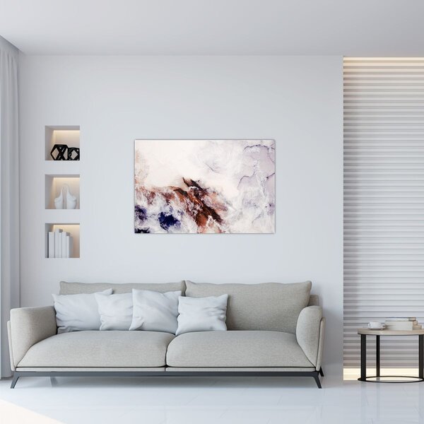 Tablou - Marmură violet N⁰1 (90x60 cm)