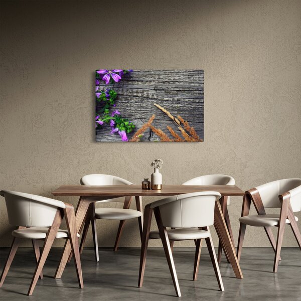 Tablou - flori de câmp (90x60 cm)
