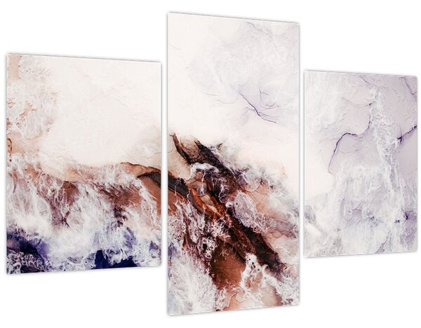 Tablou - Marmură violet N⁰1 (90x60 cm)