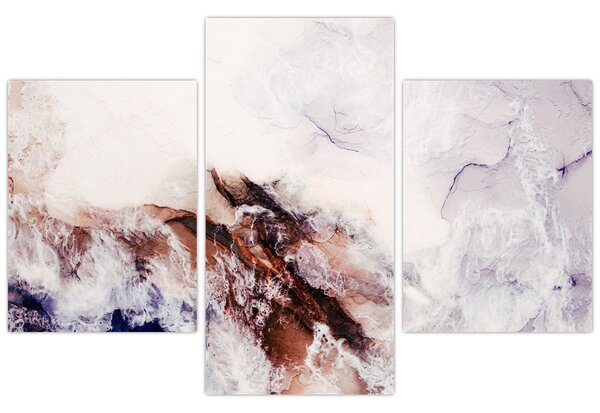 Tablou - Marmură violet N⁰1 (90x60 cm)