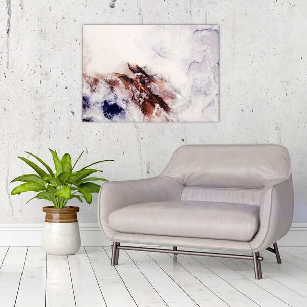 Tablou - Marmură violet N⁰1 (70x50 cm)