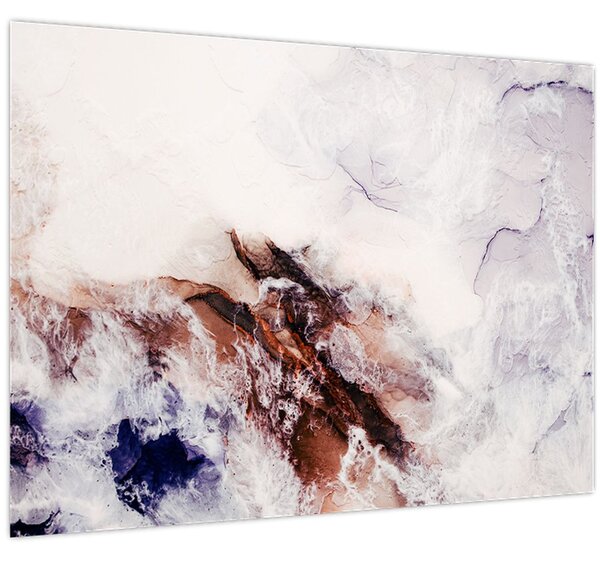 Tablou - Marmură violet N⁰1 (70x50 cm)
