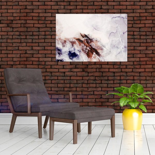 Tablou - Marmură violet N⁰1 (90x60 cm)