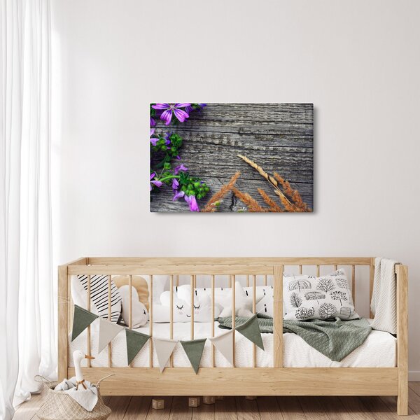 Tablou - flori de câmp (90x60 cm)
