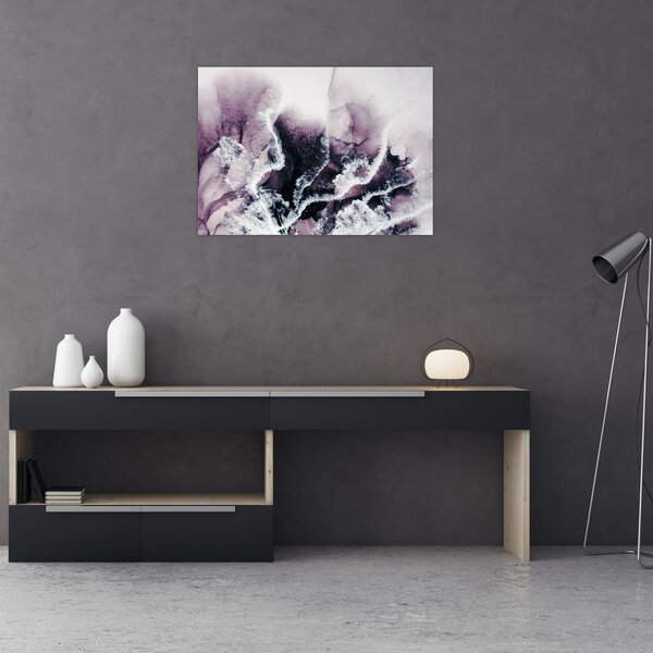 Tablou - Marmură violet N⁰2 (70x50 cm)