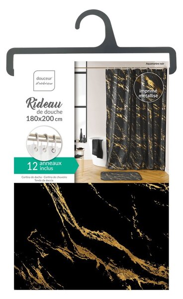 Perdea de duș 180x200 cm Aquamarbre – douceur d'intérieur