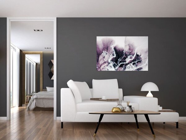 Tablou - Marmură violet N⁰2 (90x60 cm)