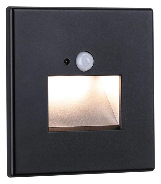 Corp de iluminat cu senzor pentru scări Paulmann 93135 LED/1,2W EDGE 230V negru