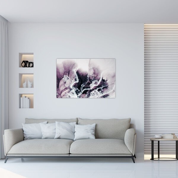 Tablou - Marmură violet N⁰2 (90x60 cm)
