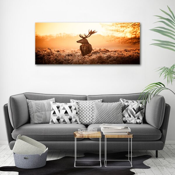 Print pe pânză Sunrise Deer