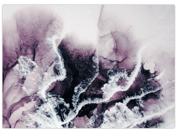 Tablou - Marmură violet N⁰2 (70x50 cm)