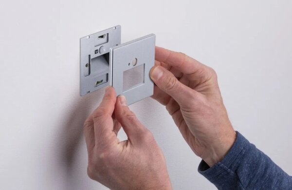 Corp de iluminat cu senzor pentru scări Paulmann 93134 LED/1,2W EDGE 230V crom