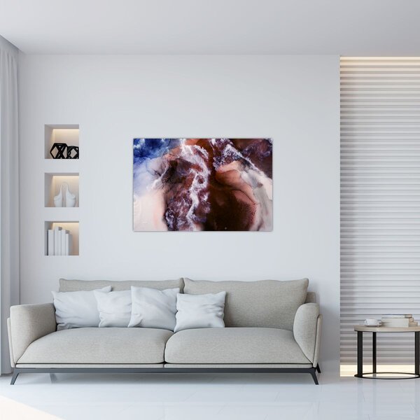Tablou - Marmură violet N⁰3 (90x60 cm)