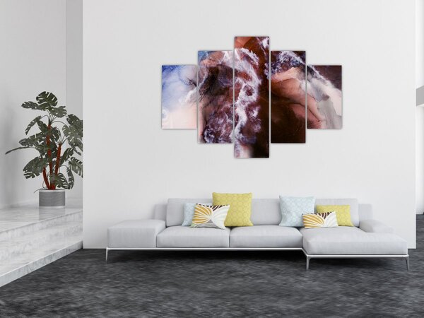 Tablou - Marmură violet N⁰3 (150x105 cm)