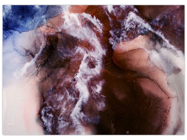 Tablou - Marmură violet N⁰3 (70x50 cm)