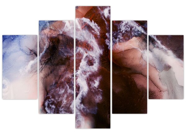 Tablou - Marmură violet N⁰3 (150x105 cm)