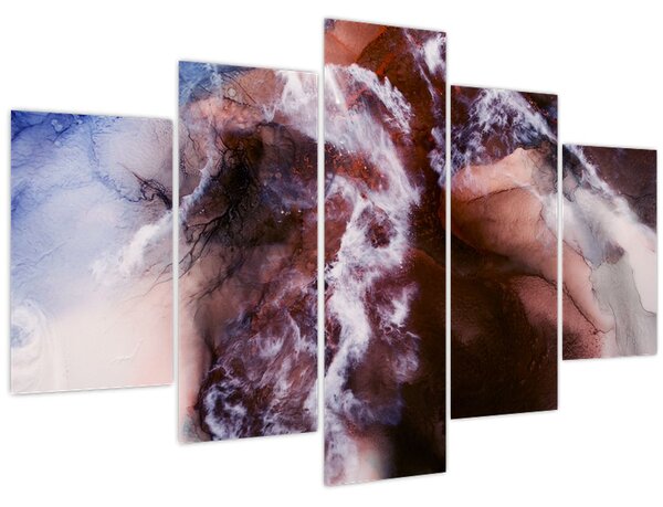 Tablou - Marmură violet N⁰3 (150x105 cm)