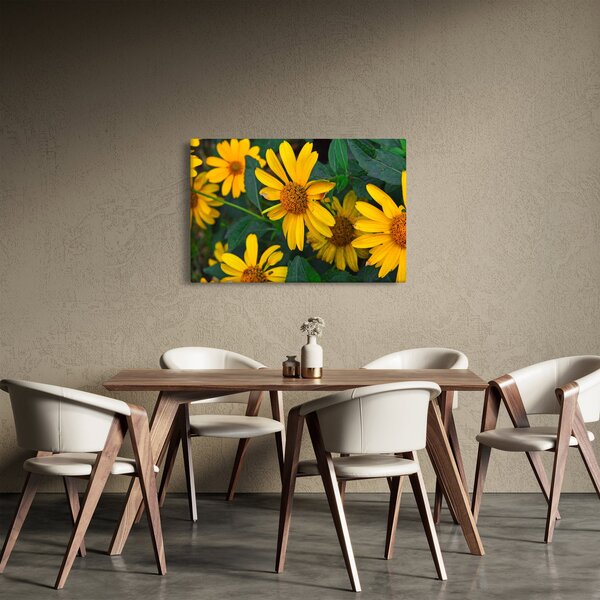 Tablou cu flori galbene (90x60 cm)