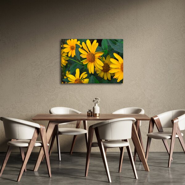 Tablou cu flori galbene (70x50 cm)