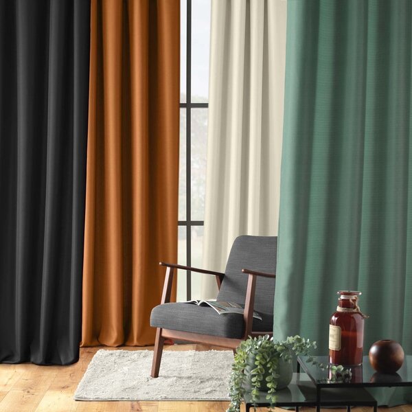 Draperie verde 140x260 cm Soline – douceur d'intérieur