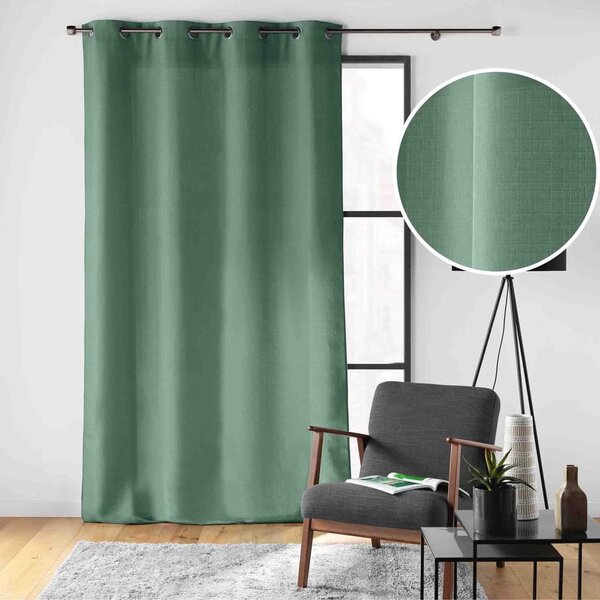 Draperie verde 140x260 cm Soline – douceur d'intérieur