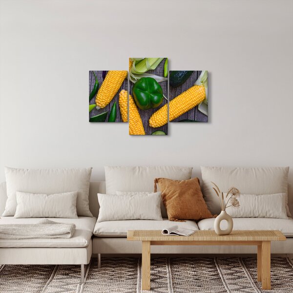 Tablou cu legume (90x60 cm)