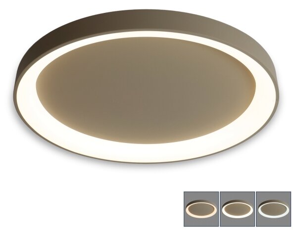 Brilagi - plafonieră LED reglabilă FALCON II LED/108W/230V alb/bej + telecomandă