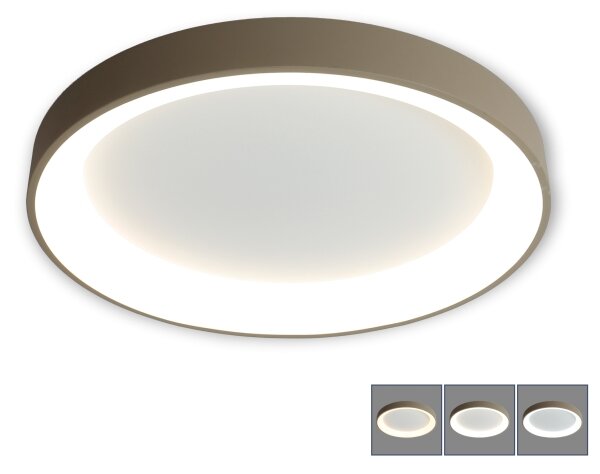 Brilagi - plafonieră LED dimabilă FALCON II LED/99W/230V alb/bej + telecomandă