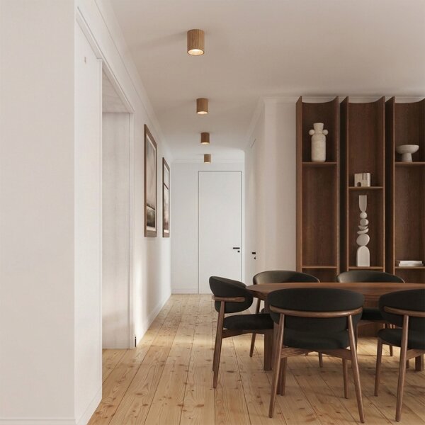 Brilagi - Lampă spot TRINE 1xGU10/30W/230V decor stejar