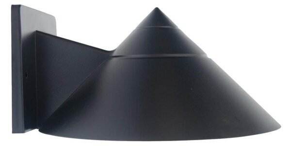Brilagi - Braț de perete pentru exterior HARBOR CONE 1xE27/40W/230V 20 cm IP33 negru