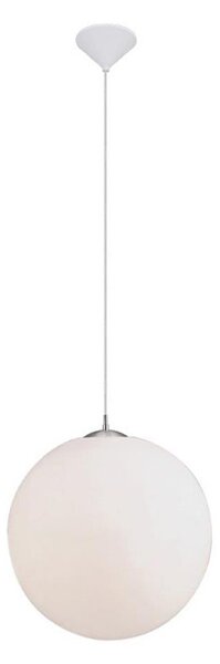 Eglo 22873 - Lustră suspendată pe cablu RONDO 1xE27/60W/230V albă