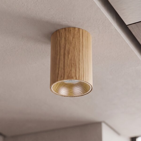 Brilagi - Lampă spot TRINE 1xGU10/30W/230V decor stejar