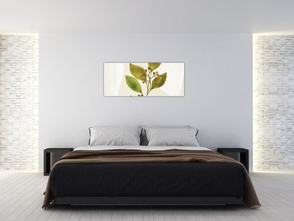 Tablou - Acuarelă ramură N⁰1 (120x50 cm)
