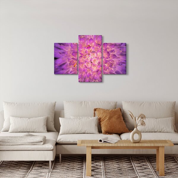 Tablou detailat cu floare (90x60 cm)
