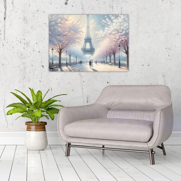 Tablou - Pictură din Paris (70x50 cm)