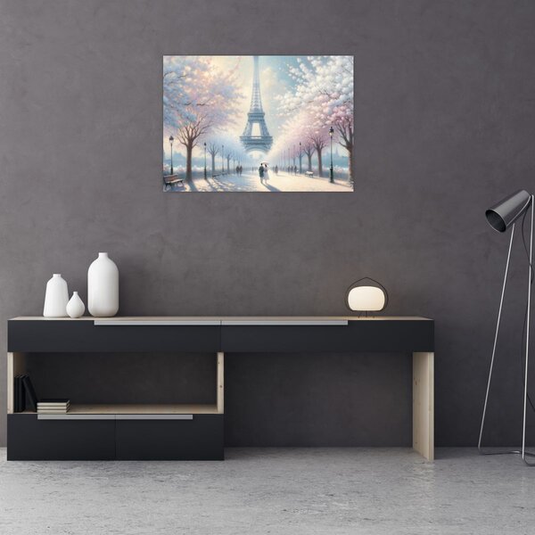 Tablou - Pictură din Paris (70x50 cm)