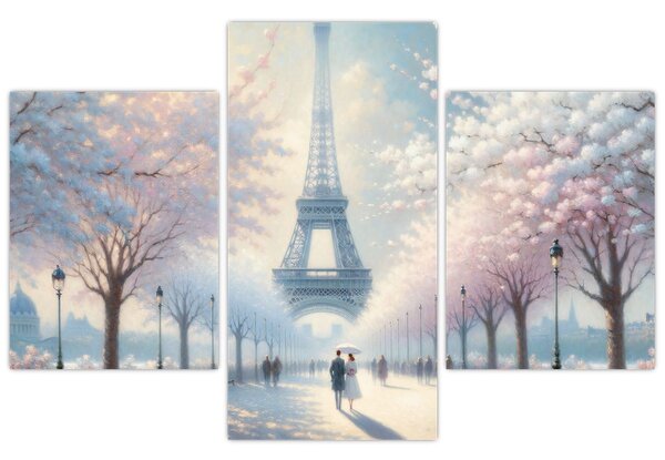 Tablou - Pictură din Paris (90x60 cm)
