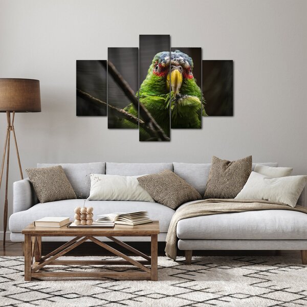 Tablou cu papagal (150x105 cm)