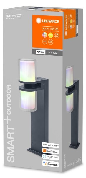 Lampă LED RGBW de exterior dimabilă CASCADE 2xLED/7W/230V IP44 Wi-Fi Ledvance