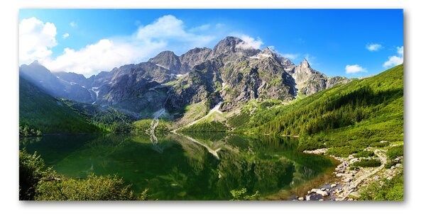 Tablou sticlă Marine ochi Tatry