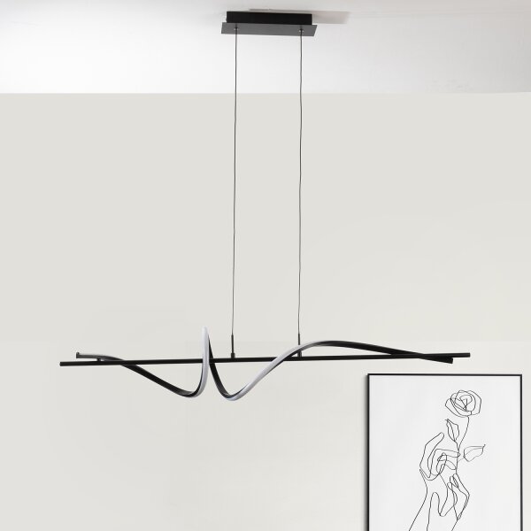 Lustră LED pe cablu ONLI TWIST LED/30W/230V 4000K negru
